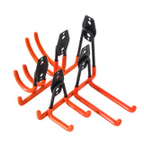 12 Pack Heavy Duty Utility Balcony Hook Wall Mounted Storage Tool Hanger Ladder Hook Household Plastic Dipping Garage Hooks