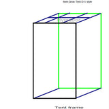 Grow Tent 80*80*160CM Garden Supplies Hydroponics Grow Room Indoor Greenhouse (32*32*63 Inches)-Hyindoor
