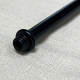 Home wedding decor 3 pack black metal matte taper candle stick holder set candelabra centerpieces candlestick holders