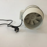 Hydroponic Grow Room 6 Inches 230V Mixed Flow Inline Ventilation Duct Fan Blower