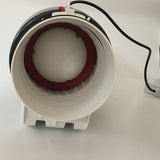 Hydroponic Grow Room 6 Inches 6" Fresh Air Blower Commercial Office Inline Silent Fan