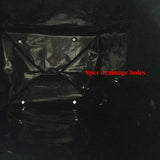 0.5 Gallon Nursery Pots 12*4*23cm 10 pieces a Pack Plantation Soil PE Grow Bags Flower Pot Pendant Small Bags For Seedlings