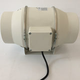 Hydroponic Grow Room 6 Inches 230V Mixed Flow Inline Ventilation Duct Fan Blower