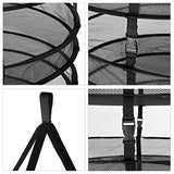 8 Tiers Diameter 60cm Detachable Harvest Dry Rack Wire mesh Laundry Bags Hanging Herb Drying Clothes Basket