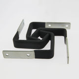 6 Pack L Shaped Dip Metal Flat Steel Warehouse Wall Mount Organizer Hanger Hook Garage Ladders Storage Hooks Heavy Duty