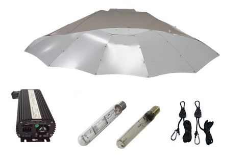 400W Grow Lights Kits with Parabolic Reflector Lamp Covers Shades