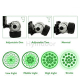 Grow Tent High Intensity Green LED Head lamp Light With 19 bulb Professional Lighting