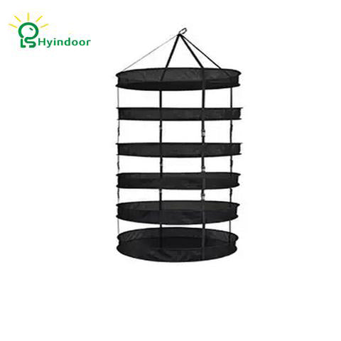 6 Tiers Diameter 90cm Folding drying wire nets large network Dried tea drying basket for drying flowers and herbs dismantle