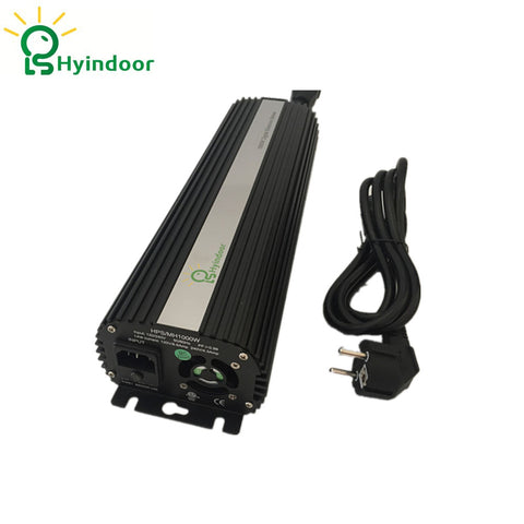 EU PLUG Hydroponic 1000W MH/HPS Dimmable Electronic Ballasts for Indoor Garden Grow Lights