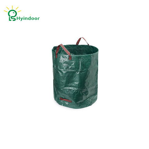120L Heavy Duty Bags Green Garden Waste Bag with PP Material for Gardener