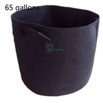 65 gallon Round Fabric Pots Plant Pouch Root Container Grow Bag Aeration Pot Container Fabric Plant Pot Garden Pots