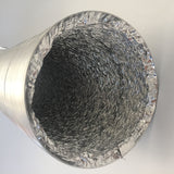 6 Inches x 33ft Aluminum Plumbing Hose Foil Ventilation Flexible Tube Exhaust Pipe Diameter Fan Ducting Duct in10 Meter