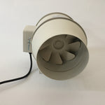 Hydroponic Grow Room 6 Inches 230V Mixed Flow Inline Ventilation Duct Fan Blower