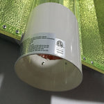 Hydroponics 8in Cool Tube Hood/Air Grow Lights Cooled Reflector Lamp Covers