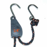 1 pair Horticulture 1/4"Lights Lifters Grow Lights Rope Hanger Ratchets for Reflector Hood