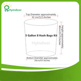 free shipping 5 Gallon 8 bags Herbal Extracts Bubble HASH ICE EXTRACTOR Bubble bag